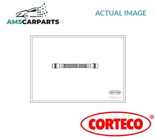 Brake hose line - brake,