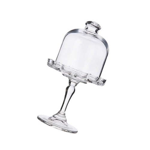 Elegant clear glass dessert - elegant,
