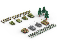 Buildarmy WW2 Micro Tanks&