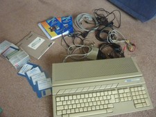 Atari 520 ST console, etc manuals Untested. Spares/repairs can be seen connected