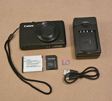 Canon PowerShot S95 10MP Compact Digital Camera Kit Black + 16GB SD Card + Case