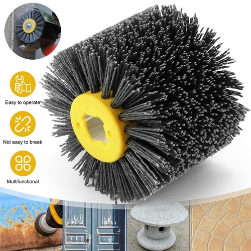 Wire drawing brush wheel - drawing,
