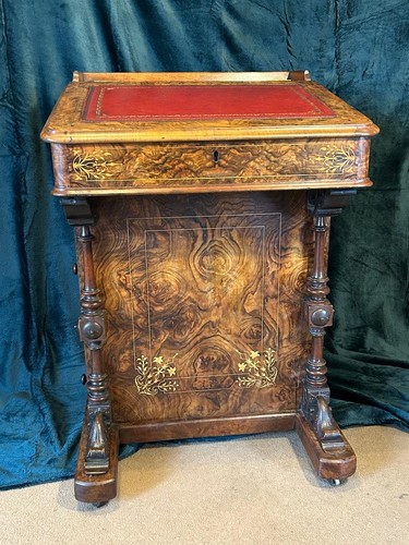 Antique victorian burr walnut - burr,
