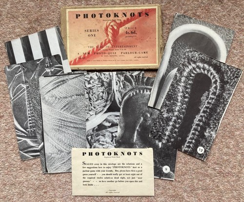 Vintage 1940s photoknots quiz - vintage,
