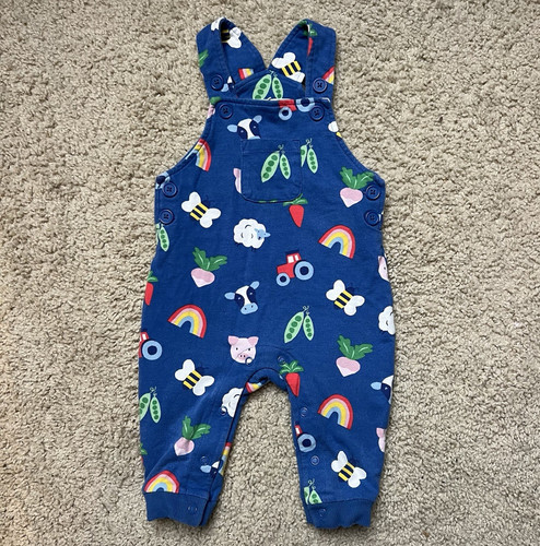 Baby boden blue farm print - baby,