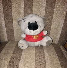 Manchester United F.c. Timmy Bear Soft Plush Mascot Teddy Official Licensed