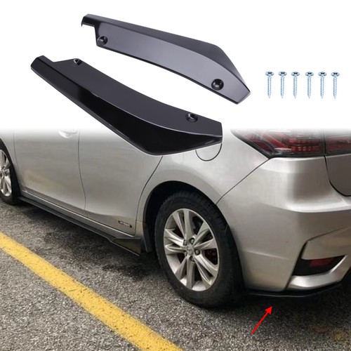 Gloss rear bumper diffuser - gloss,