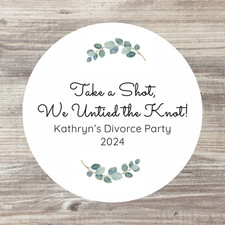 Divorce Party  Sticker