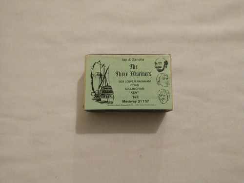 Vintage pub matchbox - pub,