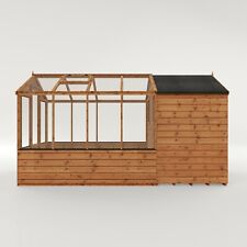 12x6 COMBI GREENHOUSE GARDEN