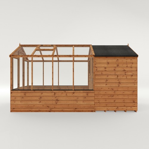 12x6 combi greenhouse - greenhouse, garden