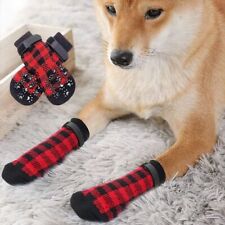 4PCS/Set Protective Booties Anti-Slip Rain Boots Pet Waterproof Sock Dog Shoes