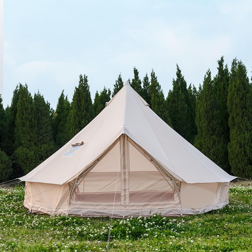 Bell tent with stove jack - bell,