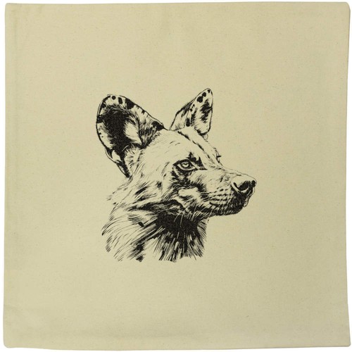African wild dog canvas - wild,