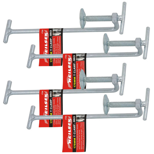 Neilsen 4pc 175mm clamps - neilsen,