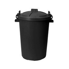 Black 50L Heavy Duty Plastic