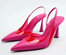 ZARA WOMEN HEELED SLING BACK