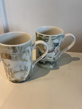 Vintage Dunoon Mug Set - John
