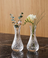 Vintage Cut Crystal Bud Vase