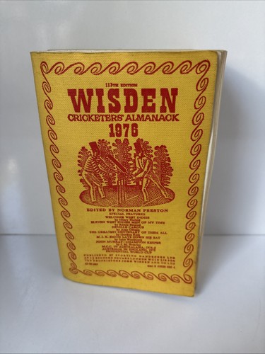 Wisden cricketers almanack - wisden, cricketers’