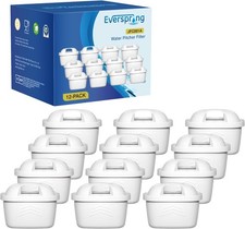 EVERSPRING Water Filter Cartridges Compatible with Brita Maxtra+, Maxtra Plus, M