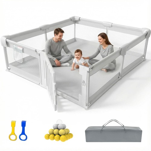 Baby playpen with - 79", ×71"