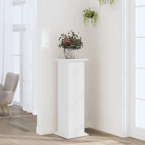 Plant stand white - plant, 33x33x100