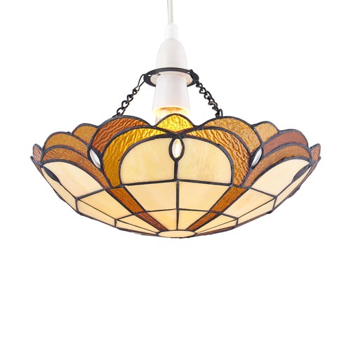 Tiffany style ceiling - style, light