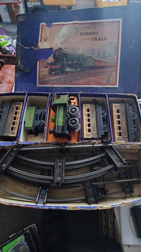 Rare hornby clockwork train