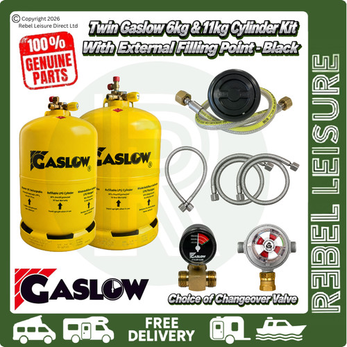 Twin gaslow 6kg 11kg lpg - 11kg,