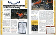 Peugeot freres quadricycle - peugeot,