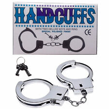 STEEL METAL HANDCUFFS+KEYS