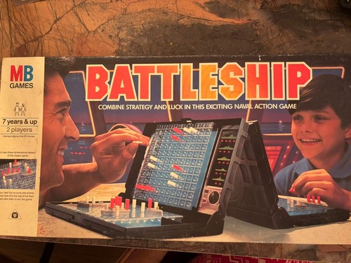 Battleships game 1993 spares - game,