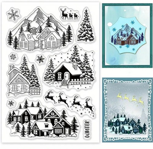 Christmas clear stamps - christmas,