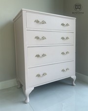 Solid Wood Light Pink Vintage
