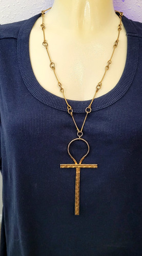 Vintage ankh pendant - pendant, necklace