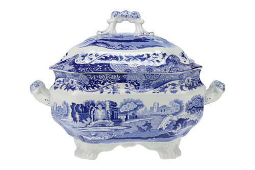 Spode blue italian - blue, soup