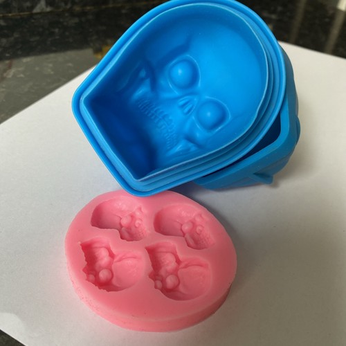 Skull moulds for cake - skull,