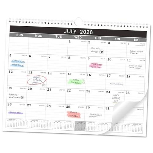 Large wall calendar - large,