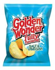 Golden Wonder Salt and Vinegar Crisps 32.5g 32 Pack