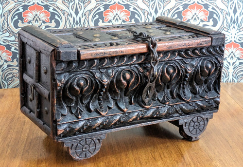 19th century carved - century, indian