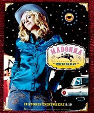 MADONNA MUSIC PROMO COUNTER STAND RECORD STORE 2001 NEW ALBUM RELEASE NEW POSTER