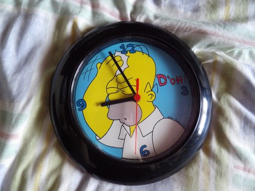 Homer simpson clock - homer,