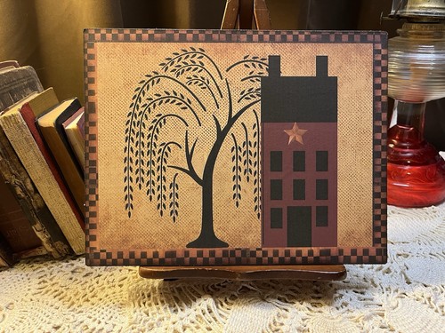 Primitive salt box - primitive,
