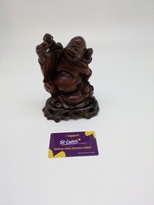 Vintage Laughing Carved Wooden