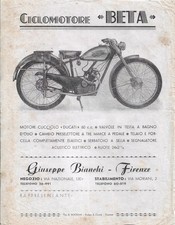 Moped "Beta" White on Ducati