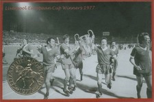 Liverpool (The Reds) Vintage European Cup Final Winners Retro Coin Gift Set 1977