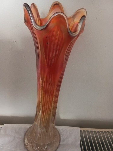 Vintage rib carnival - , vase