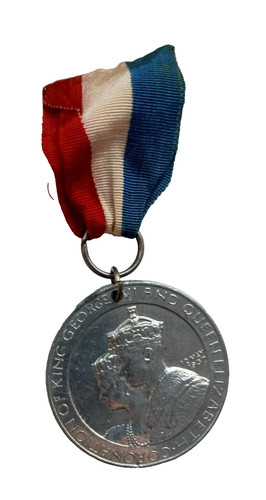 1937 coronation medal king - coronation,