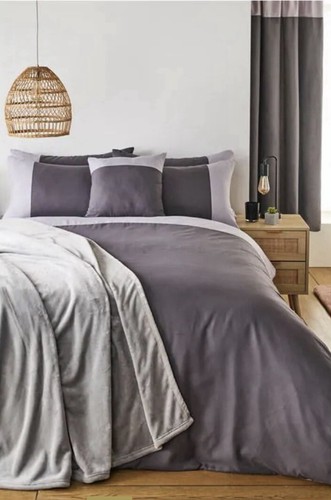 Colour block double duvet full - duvet,